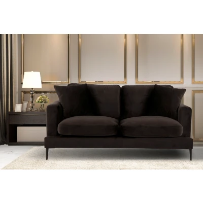 Abbildung von Leonique 2 Sitzer &quot;Cozy&quot;, mit losen Kissen und Metallbeinen