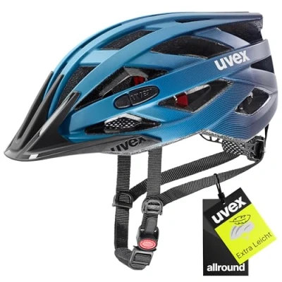 Abbildung von uvex i vo cc Leichter Fahrradhelm für Damen und Herren individuelle Größenanpassung erweiterbar mit LED Licht deep Space matt 52 57 cm
