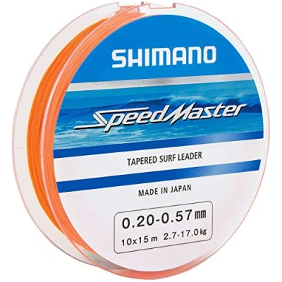 Abbildung von Shimano SpeedMaster Tapered Leader 0.20 0.57mm(10x15m) Zeevis onderlijnen