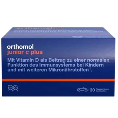 Abbildung von Orthomol junior C plus Kautabletten Waldfrucht 30 St