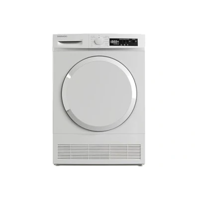 Abbildung von Daewoo Kondenstrockner T7CT1W0DE, 7 kg, DrumLight, Knitterschutz, Startzeitvorwahl, 15 Programme