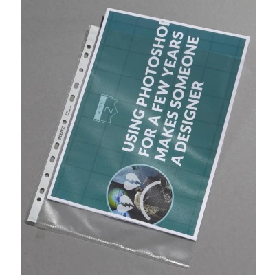 Abbildung von LEITZ Prospekthüllen DIN A4 0.065 mm transparent