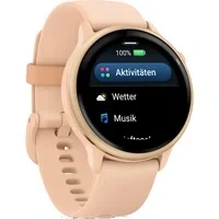 Abbildung von Garmin vívoactive 6 (42mm) Fitness Smartwatch, 1,2&quot; AMOLED Touchdisplay, bis zu 11 Tage Akkulaufzeit, 80+ Sport Apps, Trainingsoptionen, Gesundheitsfunktionen, Smart Notifications, Pay