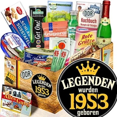 Abbildung von Legenden 1953 / Geschenke Geschenkpaket DDR Spezialitäten