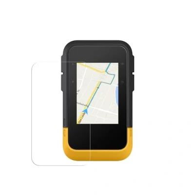 Abbildung von kwmobile 2X Transparente Displayschutzfolie kompatibel mit Garmin eTrex SE Folie Schutzfolie für GPS Tracker robuster Displayschutz tragbares Navi