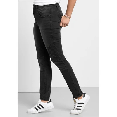 Abbildung von Sheego Jeans Skinny Fit, Damen, Größe: 44, Black denim