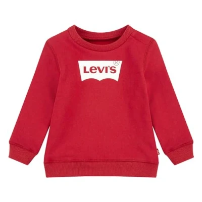 Abbildung von Levi&#039;s Kids Batwing crewneck sweatshirt Baby Jungen Levis Red/White 24 Monate