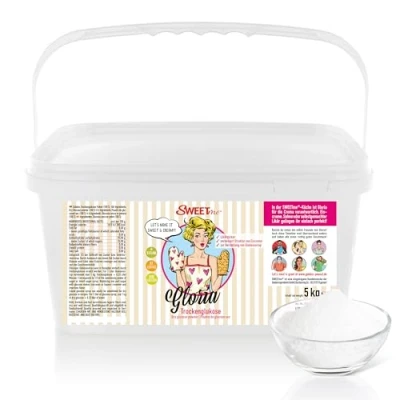 Abbildung von SWEETme® Glukose Pulver 5 kg Gloria Trockenglukose, Glucose, Glukose, Likörzucker, geprüfte Lebensmittelqualität, Eisherstellung, ohne Zusätze