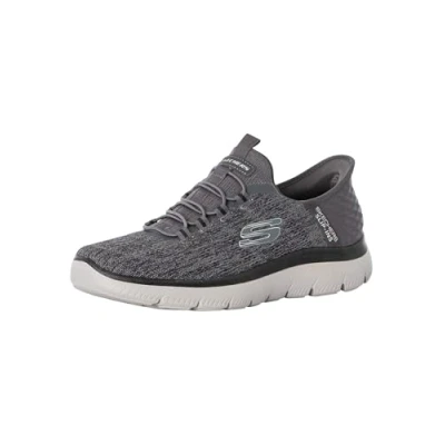Abbildung von Skechers Summits KEY PACE Slipper, Herren, Größe: 39, Charcoal/black Schuhe