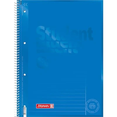 Abbildung von Brunnen 1067925133 Notizblock / Collegeblock Student Colour Code (A4 liniert, Lineatur 25, 90 g/m², 80 Blatt) blau