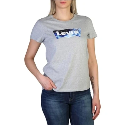 Abbildung von Levi&#039;s Damen The Perfect Tee T Shirt,Batwing Galaxy Heather Grey,XS