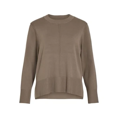 Abbildung von VILA Viostria Strickpullover, Damen, Größe: XL, Fossil
