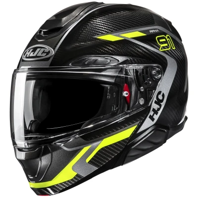 Abbildung von HJC, Modularer Motorradehlm RPHA 91 Carbon Lagos MC3H, XL