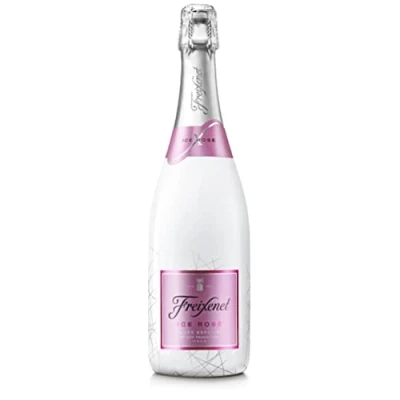 Abbildung von Freixenet ICE Rosé Cava (1 x 0,75 l) Hochwertige Cuvée aus Pinot Noir, Garnacha und Chardonnay, halbtrocken, traditionelle Flaschengärung, fruchtige Aromen von Himbeeren, Erdbeeren Waldfrüchten