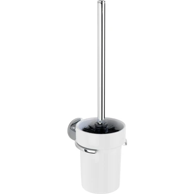 Abbildung von WENKO WC Garnitur &quot;UV Loc Isera&quot;, aus Edelstahl, befestigen ohne Bohren mit UV