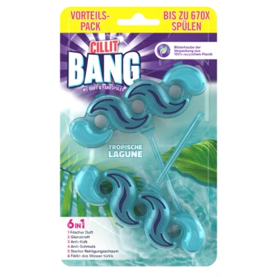 Abbildung von CILLIT BANG WC Duftspüler Tropische Lagune 2,0 St.