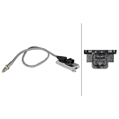 Abbildung von NOx Sensor, Katalysator HELLA 6PN 358 186 901