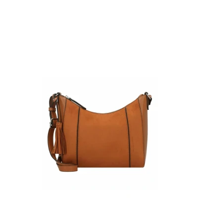 Abbildung von TOM Tailor PIRA Umhängetasche, Damen, Größe: One Size, Cognac