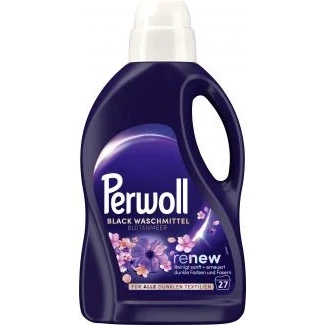 Abbildung von Perwoll Black Flüssig Waschmittel renew Blütenmeer