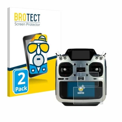 Abbildung von BROTECT Entspiegelungs Schutzfolie für Futaba T26SZ (2 Stück) Matte Displayschutz Folie, Anti Reflex, Fingerprint