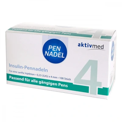Abbildung von Pennadel Universal 4 Kanülen 0,23x4 mm 32 G