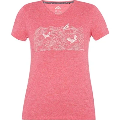 Abbildung von McKINLEY Damen Kimo T Shirt, Melange/Mintdark, 42