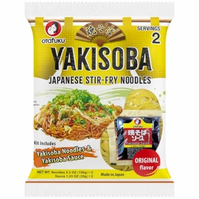 Abbildung von OTAFUKU Yakisoba mit Sauce, 2 Portionen (150g Nudeln, Sauce) 1 x 370 g