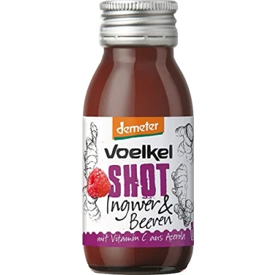 Abbildung von Voelkel Bio Shot Ingwer &amp; Beeren (6 x 60 ml)