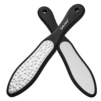 Abbildung von BEZOX Hornhautentferner 100% Anti Hornhaut Effekt Premium Fußfeile Zur Fußpflege für schöne Füße Professionelle Pediküre Hornhautfeile