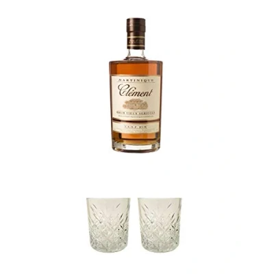 Abbildung von Clement Rhum Vieux Agricole V.S.O.P. Rum 0,7 Liter + Glas 1 Stück