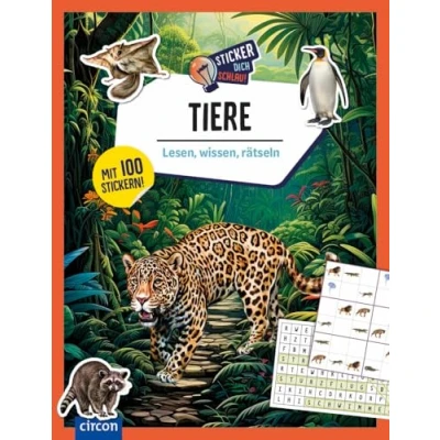 Abbildung von Tiere: Lesen, wissen, rätseln (Wissenssticker)