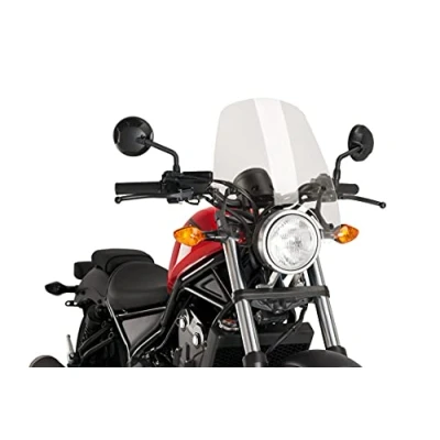 Abbildung von Puig Windschutzscheibe Naked New Generation Touring 9462W für Honda CMX 500 Rebel 17&#039; 19&#039;, 19&#039;
