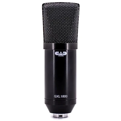 Abbildung von CAD Großformat Kondensatormikrofon für Seitenadressen, perfekt Studio, Podcasting und Streaming