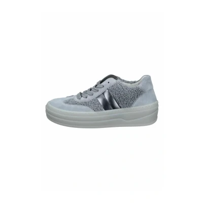 Abbildung von Gabor Plateausneaker, Freizeitschuh, Halbschuh, Schnürschuh in Teddy Optik