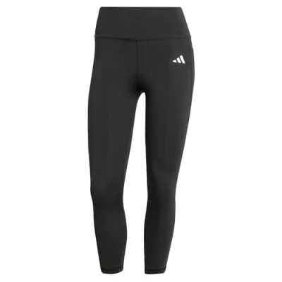 Abbildung von adidas Damen Optime Essentials Stash 3/4 Leggings, Black, XXS Short