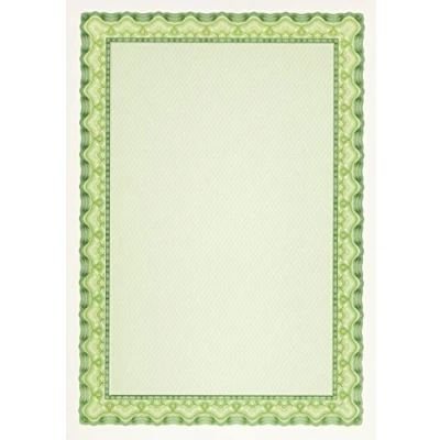 Abbildung von APLI dsd1054 70 REDU Zertifikat DIN A4 Papier Tintenstrahldrucker, 115 g, Coquille grün Smaragd