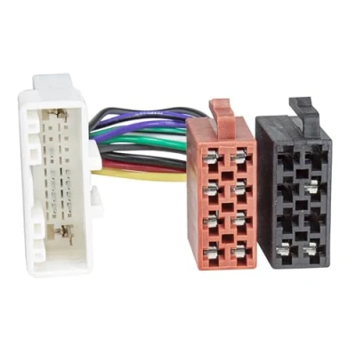 Abbildung von tomzz Audio 7054 001 Radio Adapter Kabel kompatibel mit Subaru ab 2007 Justy Legacy Impreza Forester auf 16pol ISO Norm