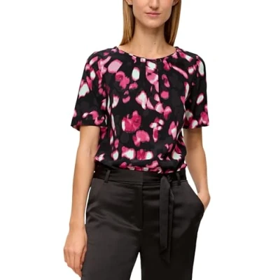 Abbildung von s.Oliver Black Label Bluse, Damen, Größe: 36, Schwarz