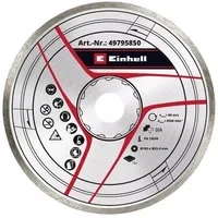 Abbildung von Original Einhell Diamant Trennscheibe 180 x 25,4 mm (Fliesenschneider Zubehör, Ø mm, 4 Diamantrand, max. 8500 min 1, für Fliesenschneidmaschinen)