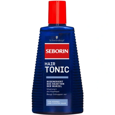 Abbildung von Schwarzkopf Seborin Hair Tonic (5 x 300 ml), Haarwasser für dünnes Haar, beugt Schuppen vor, Haarpflege erhält das Haar frisch und gesund