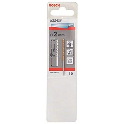 Abbildung von Bosch Pro Metallbohrer HSS TiN (Ø 2 mm)