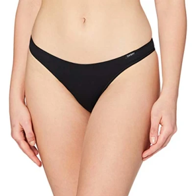 Abbildung von Skiny Bikinislip Damen Low Cut Rio Slip Cotton Essentials (Stück, 1 St) gerundeter Beinausschnitt