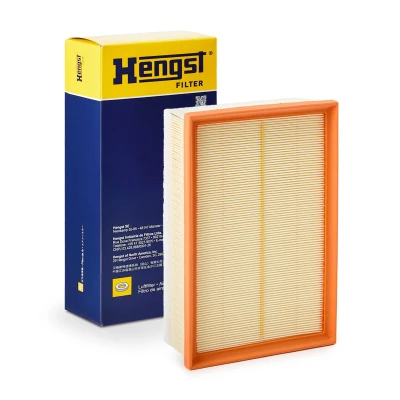 Abbildung von HENGST FILTER E1053L Luftfilter 76 202 292 Filtereinsatz RENAULT: MASTER 3 Kasten, Pritsche/Fahrgestell, OPEL: Movano B Kastenwagen