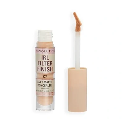 Abbildung von Makeup Revolution, IRL Filter Finish Concealer, Mittlere bis volle Deckkraft, C7, 6g