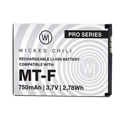 Abbildung von Wicked Chili Akku für AVM FRITZ!Fon C5 / C4 Ersatzakku Zusatzakku Zusatz MT F Pro Series (03. Jul V)