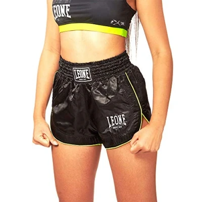 Abbildung von LEONE 1947, Basic W Kick Thai Shorts, Frau, Schwarz, L, AB801