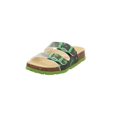 Abbildung von Superfit Fussbettpantoffel 1 800111 Hausschuh, GRÜN/Mehrfarbig 7080, 28 EU