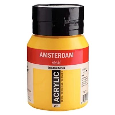 Abbildung von Artequipment Amsterdam Standard Series Acrylic Jar Azo Yellow Medium 269