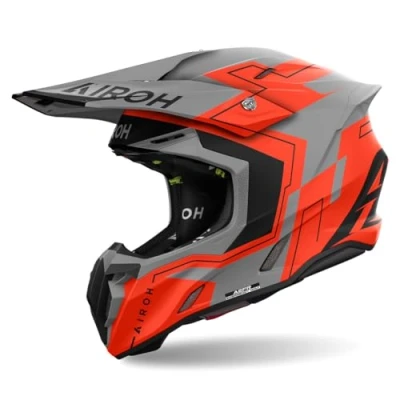 Abbildung von AIROH TWIST 3 DIZZY ORANGE FLUO MATT L