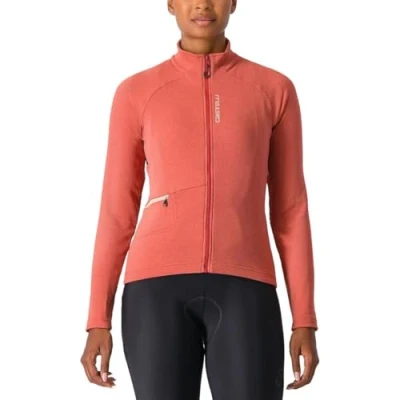 Abbildung von CASTELLI 4522539 654 UNLTD Trail W JRS Sweatshirt Damen Mineral RED/Clay Größe M